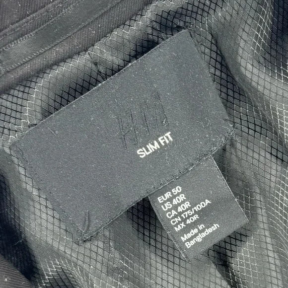 Men's Black Blazer - Picture 7 of 11